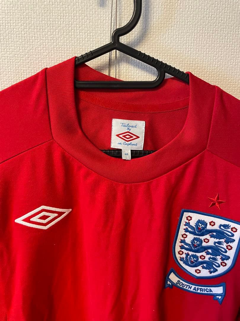 新品　イングランド代表　アンブロ　ユニフォーム　南アフリカワールドカップ
