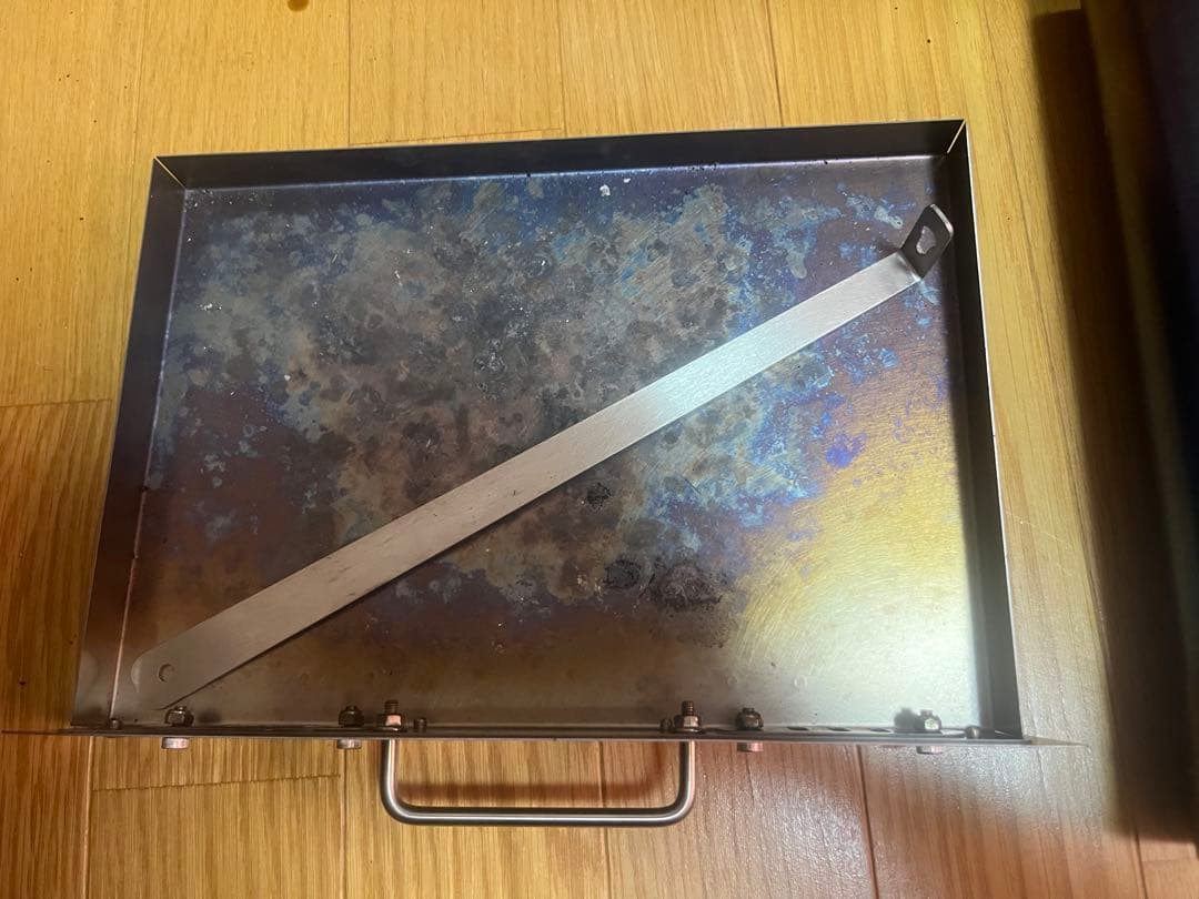 Soomloomチタン製二次燃焼ポータブル暖炉VistaV Titanium