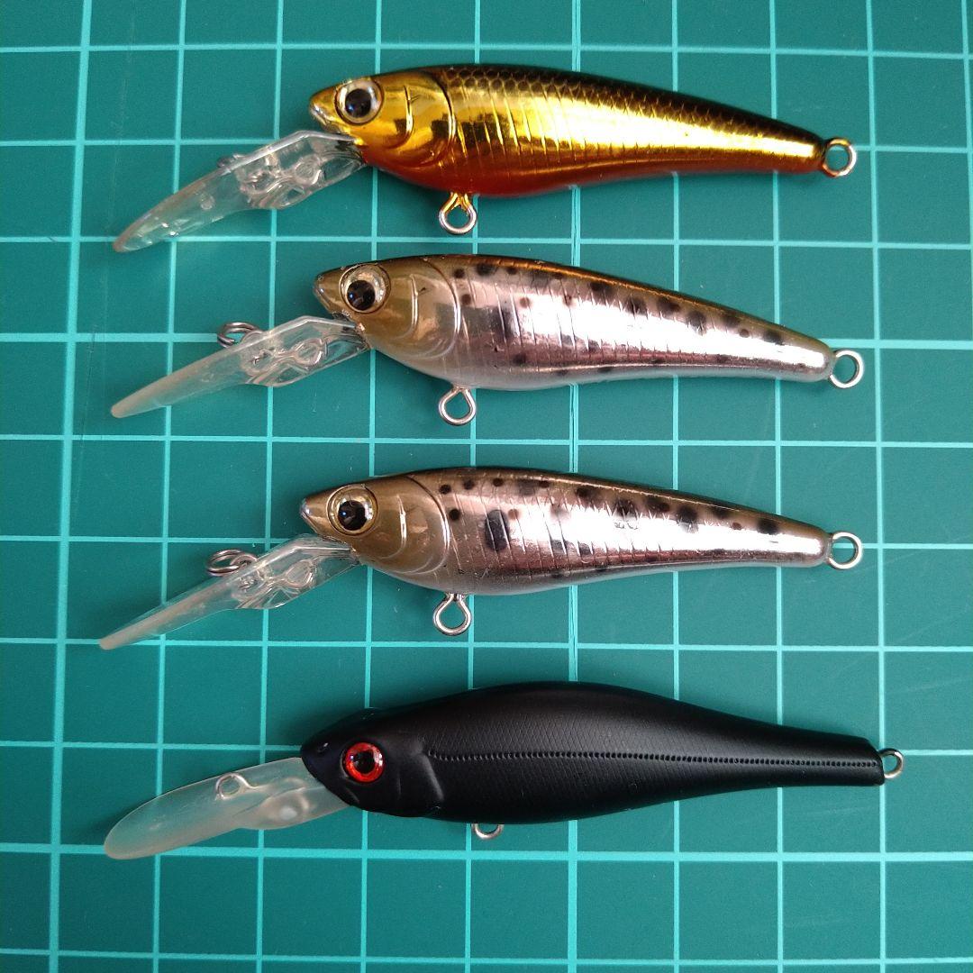 シュガーディープ 他トラウトルアーセット　渓流ミノー10個