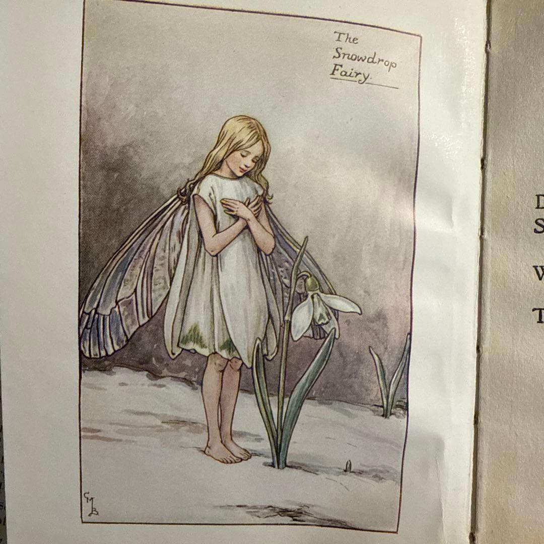 美品アンティーク美しい挿絵イギリス絵本 洋書 古書 妖精ジャンクジャーナル児童書