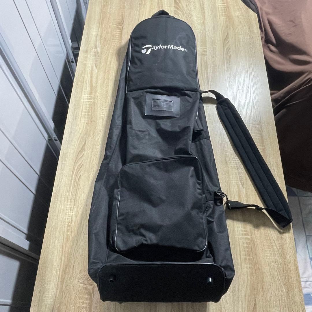 TaylorMade（テーラーメイド）ゴルフ トラベルカバー 車輪付き ブラック