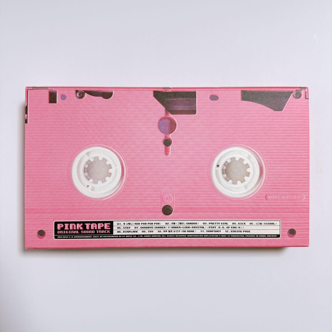 即日発送★f(x) Pink Tape アルバム ブックレット＋トレカセット