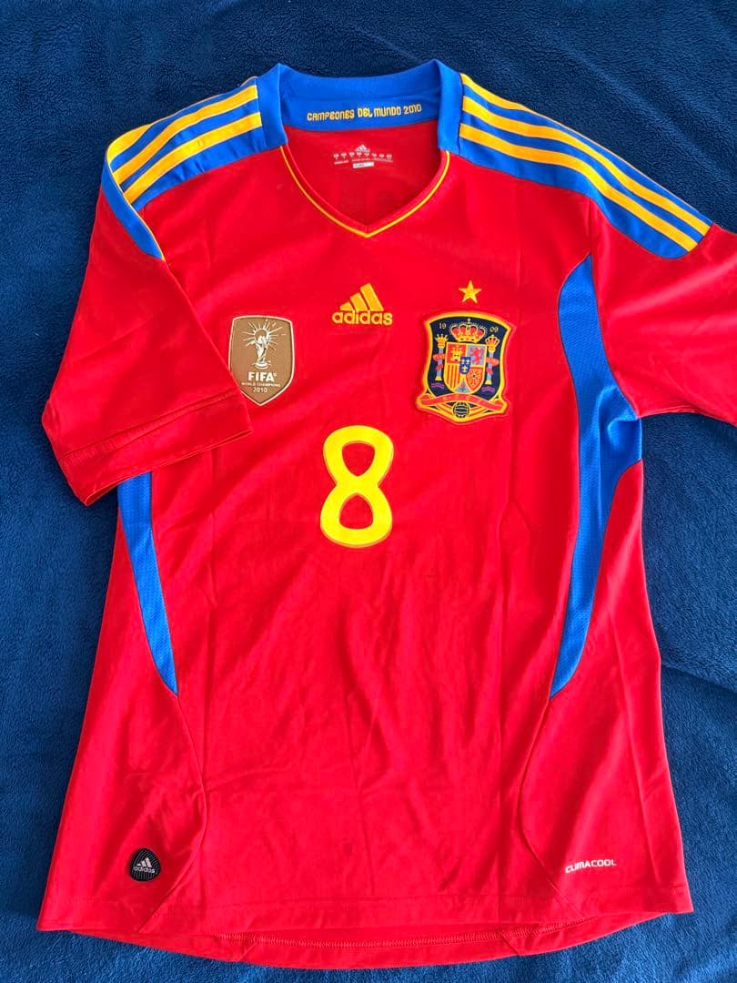 【貴重/正規品】スペイン代表 シャビ　チャビ　ユニフォーム　2011