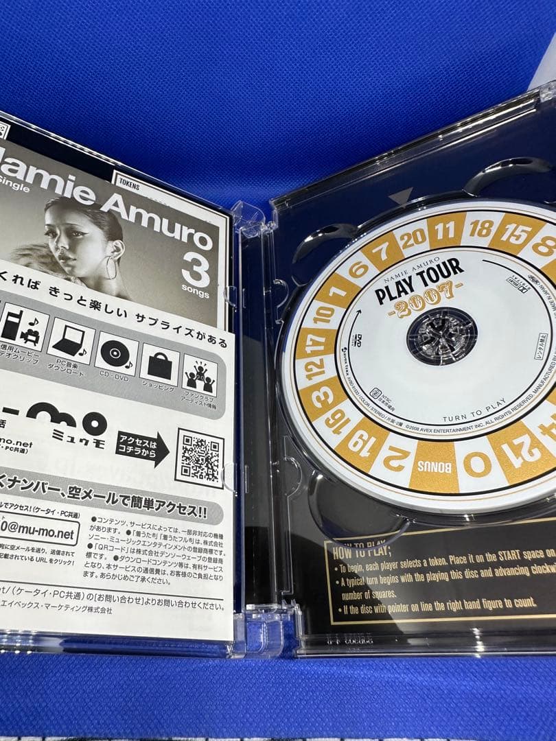 ミュージック Namie Amuro PLAY TOUR 2007 DVD