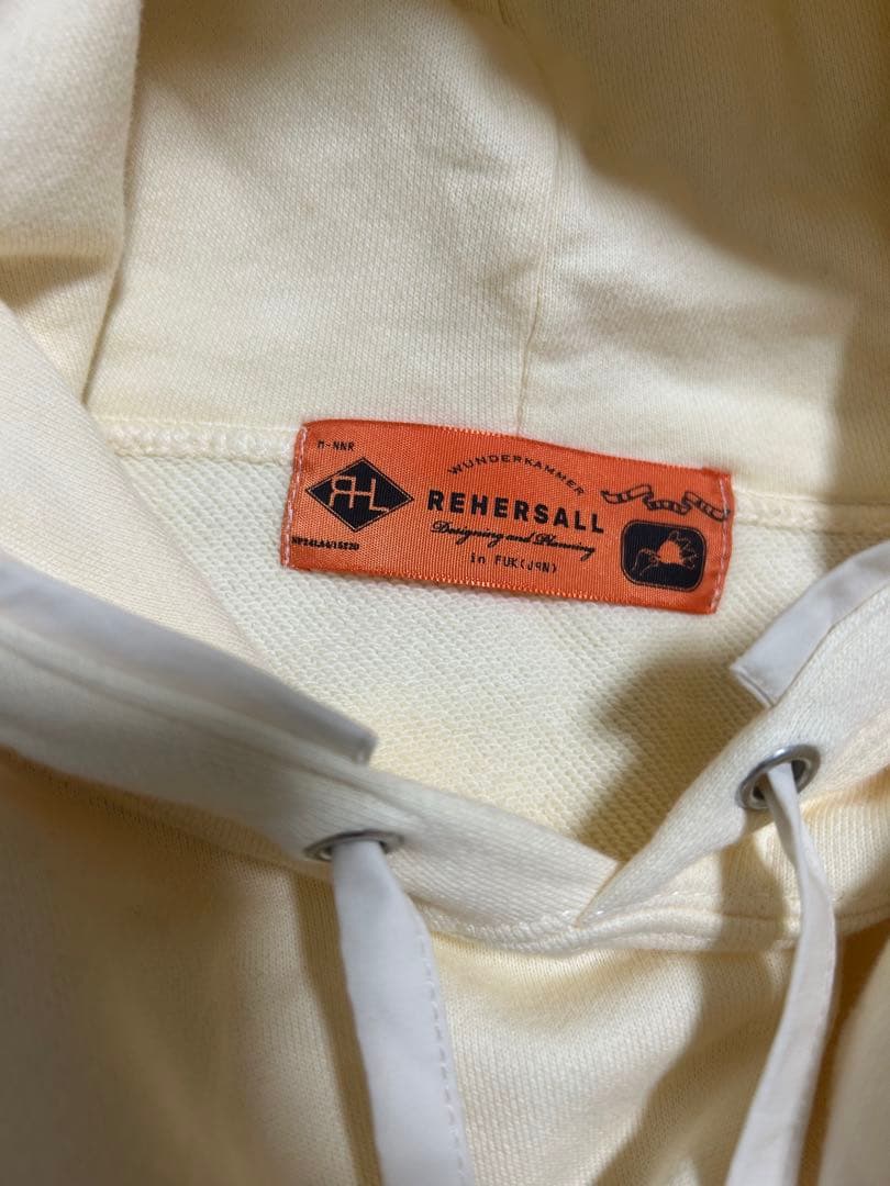 【RehersalL】リハーズオール　ボリュームスウェットパーカー