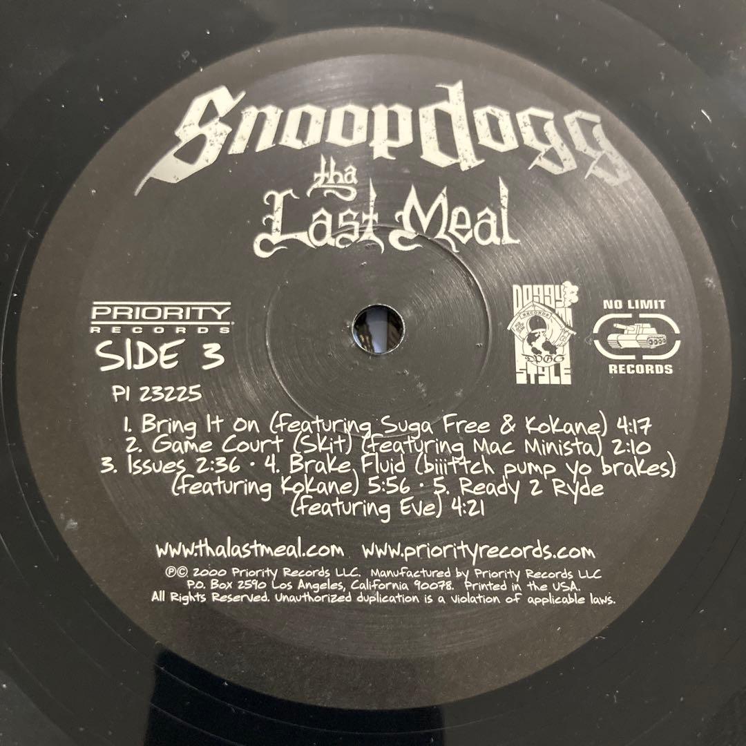 Snoop Dogg – Tha Last Meal ALBUM dr.dre