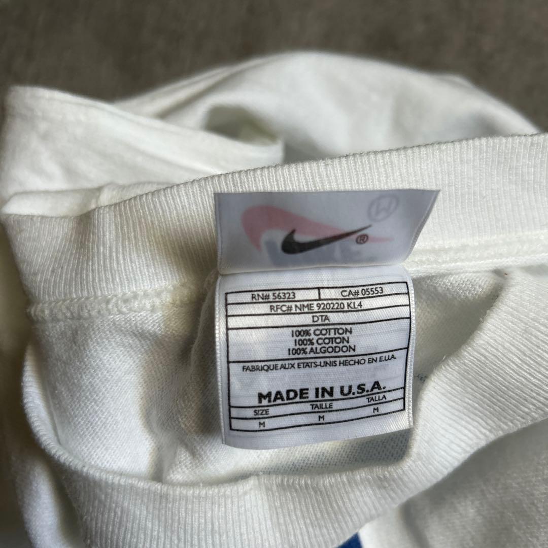 90sヴィンテージNIKE タンクトップUSA製アメリカ製