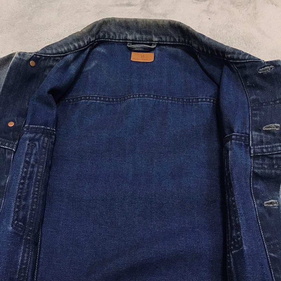 Nudie Jeans ヌーディージーンズ　デニムジャケット　Gジャン　M