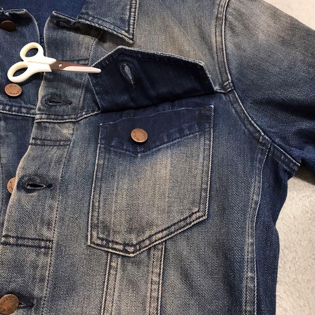 Nudie Jeans ヌーディージーンズ　デニムジャケット　Gジャン　M