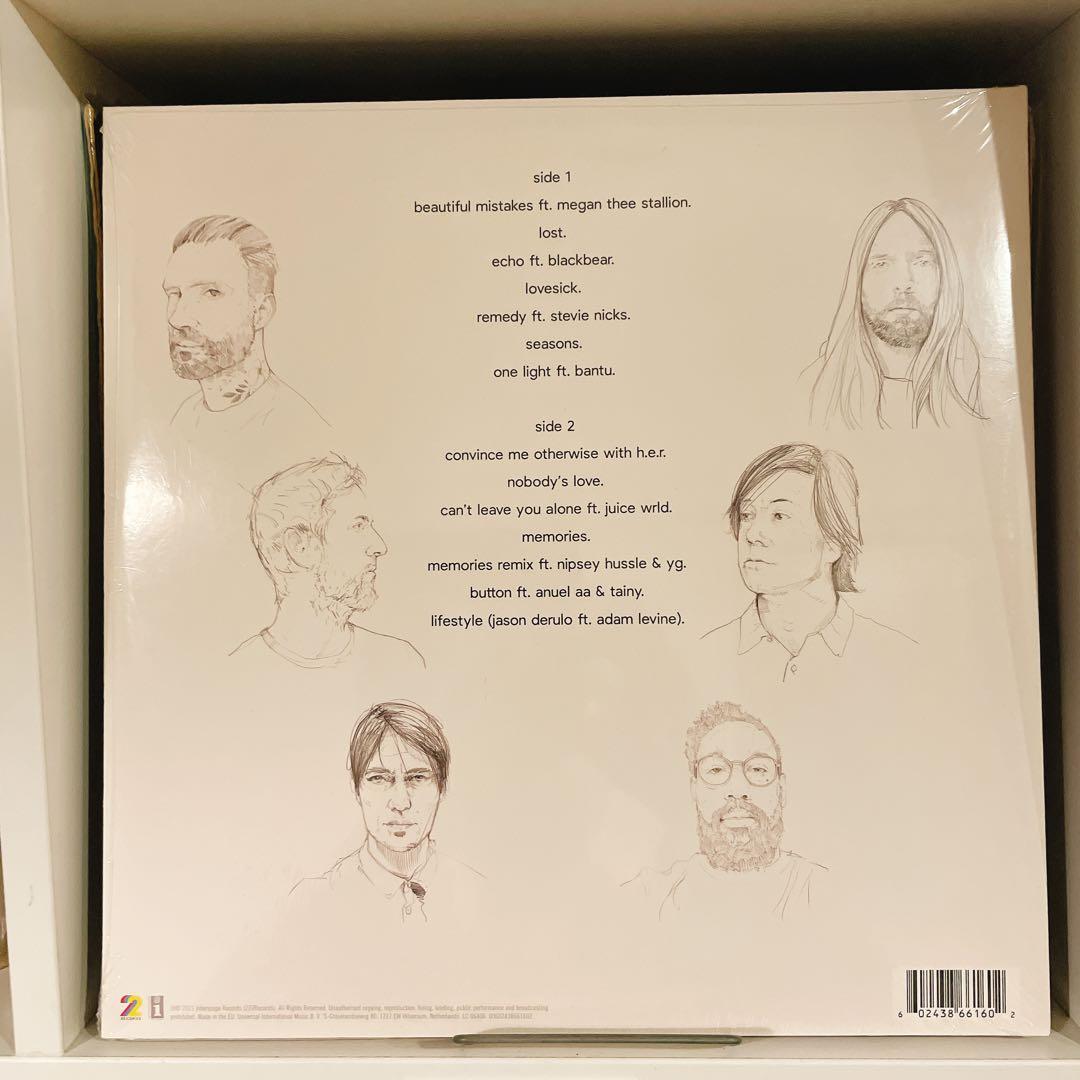 【未開封】Maroons 5 Beautiful Mistakes LP