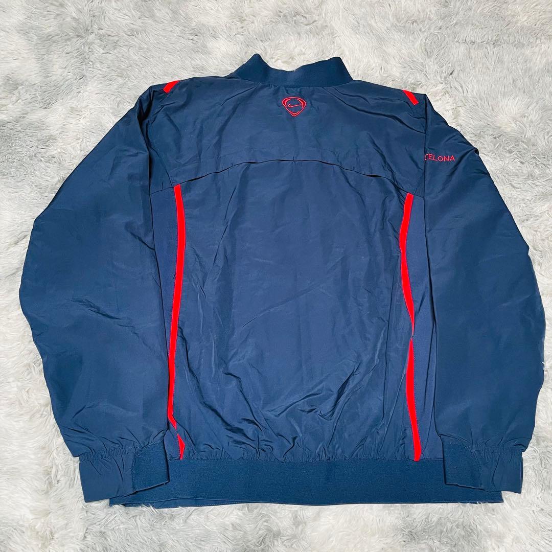 【美品】NIKE✖︎FC Barcelona トラックジャケット　ネイビー　XL
