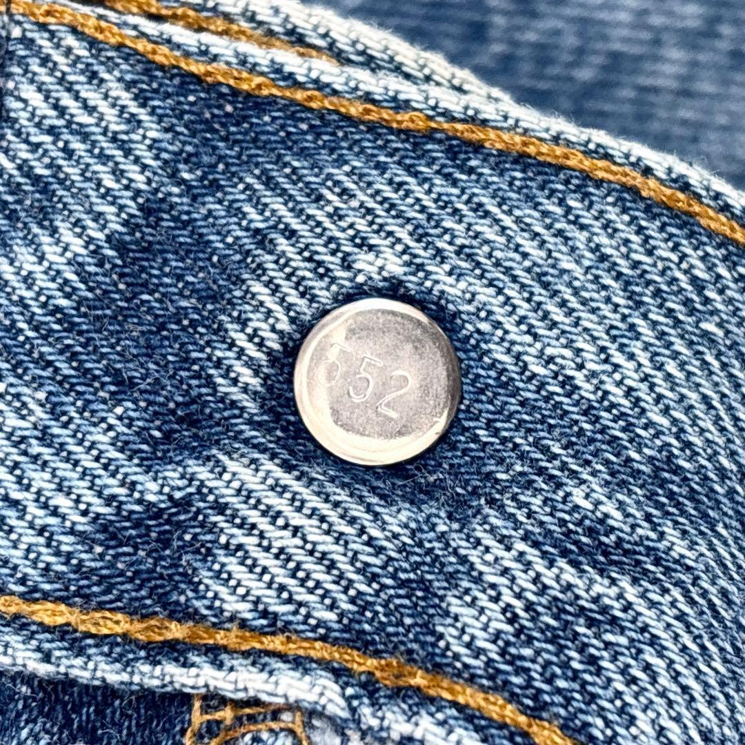 90s Levi's 501xx ヒゲ ハチノスW33 USA製 赤文字