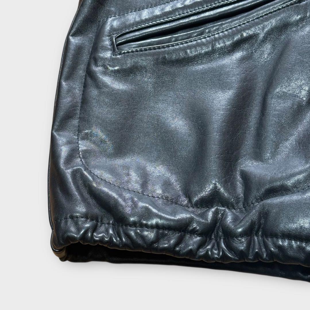 Schott レザーコーチジャケット USA製 ワンスター ケンコバ