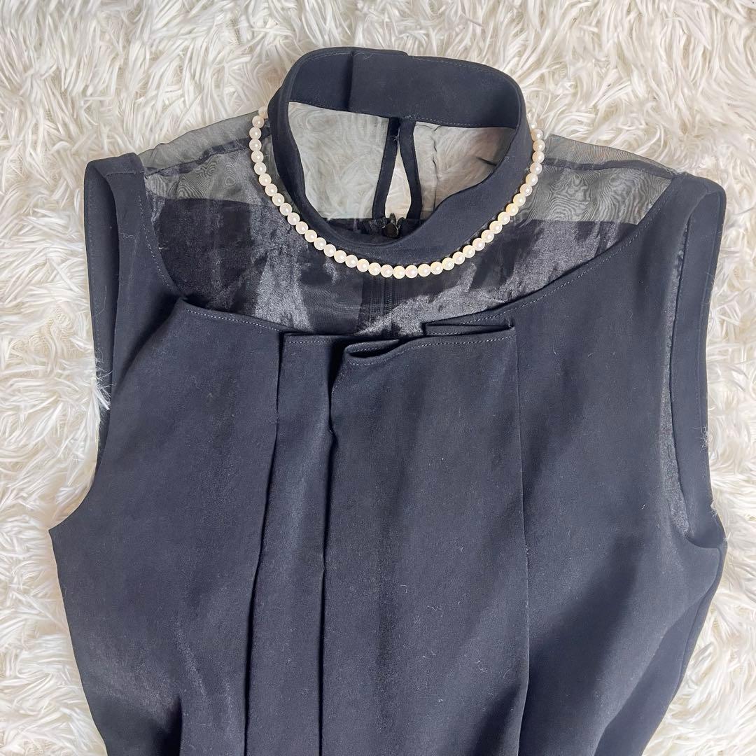 Ameri Vintage アメリ ブラック オールインワンドレス ロング