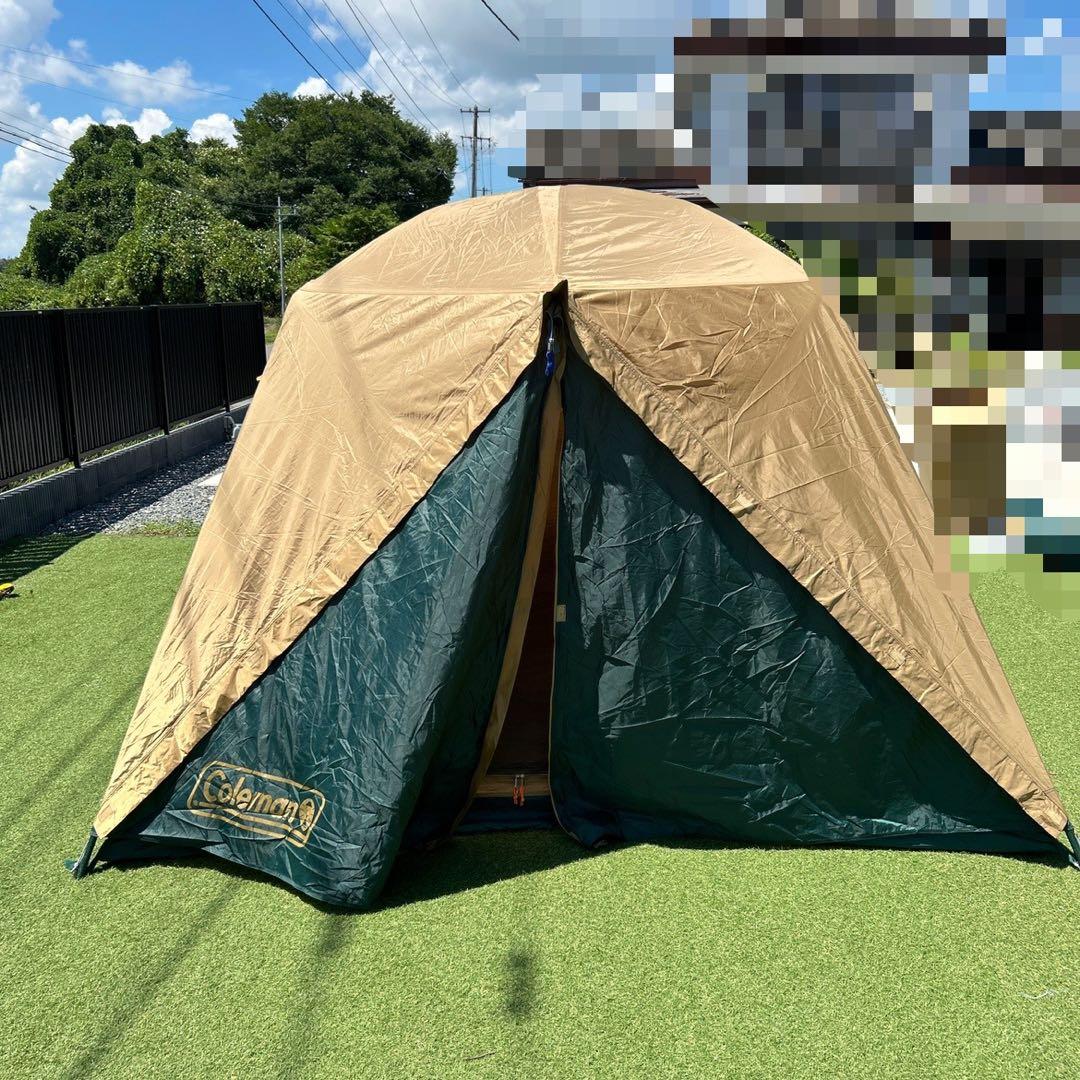 コールマン コネクティングドームシス テム2ルームテント キャンプ　セット
