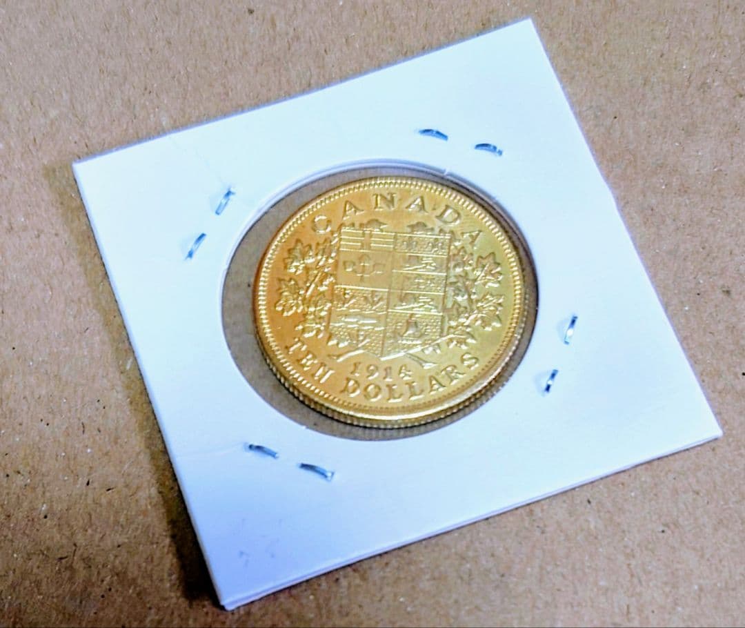 T*N様 カナダ １０ドル 金貨 10.22g　アンティーク　古銭　コレクション