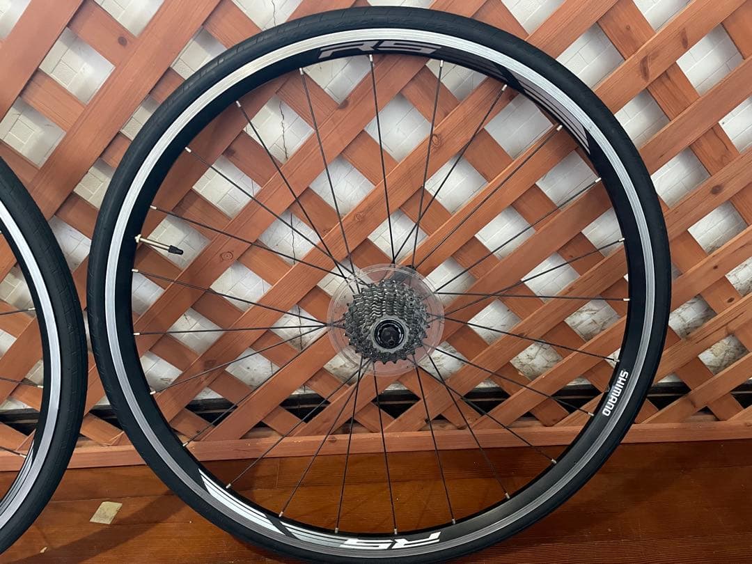Shimano RS WH−RS010 アルミホイール前後セット