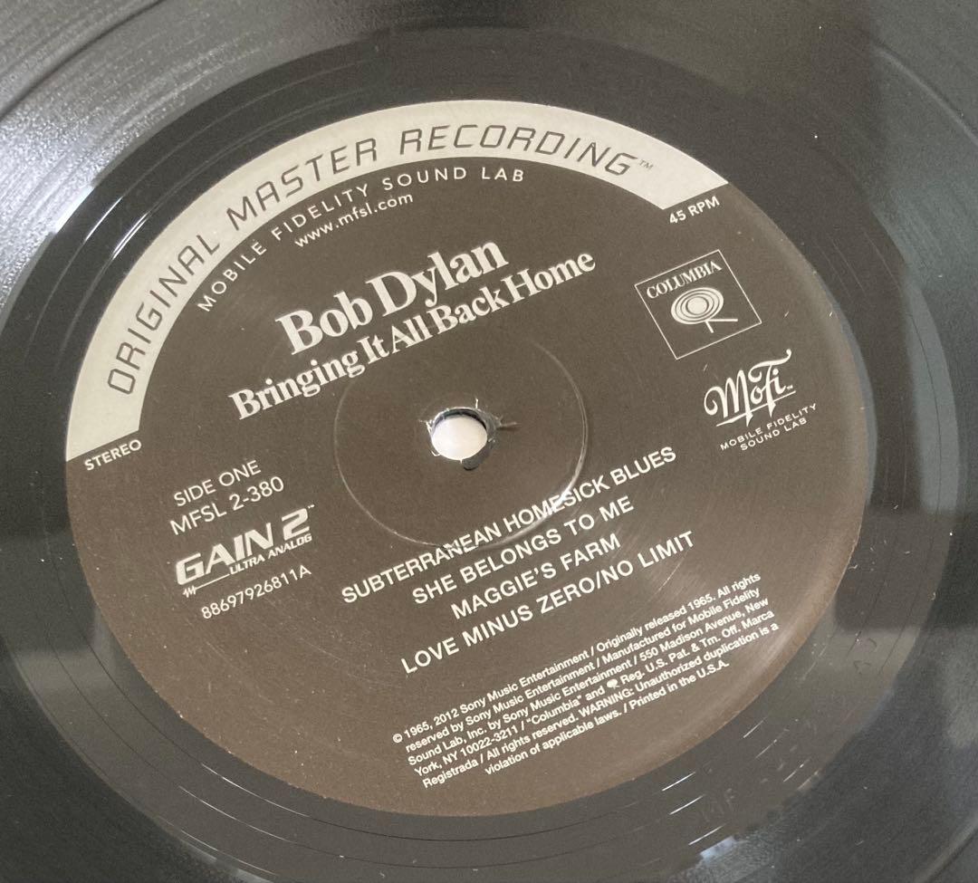 ■最高音質45回転2LPアナログ盤■BOB DYLAN / ボブディラン■Bri