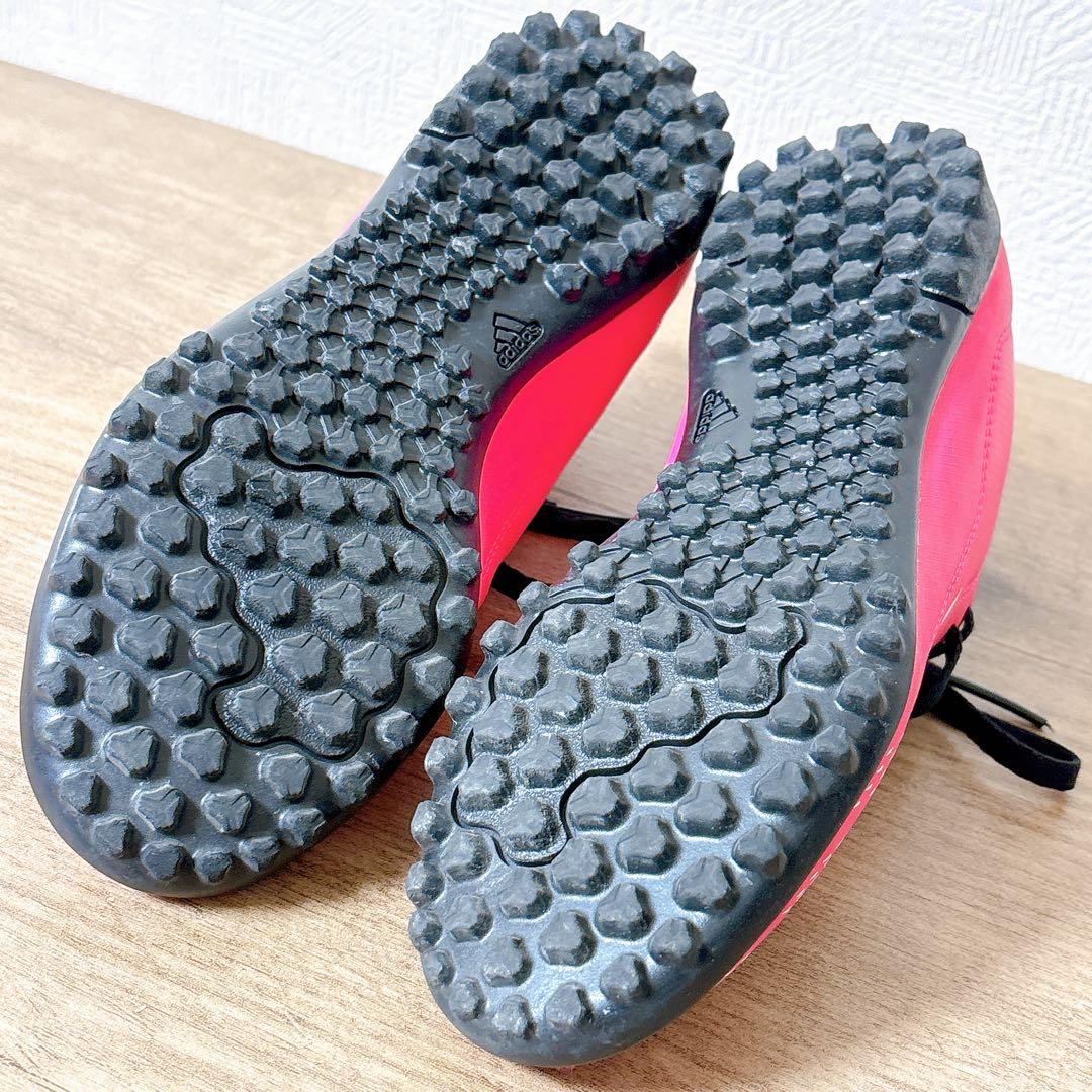 アディダス　adidas サッカースパイク ジュニア キッズ　ピンク　22cm