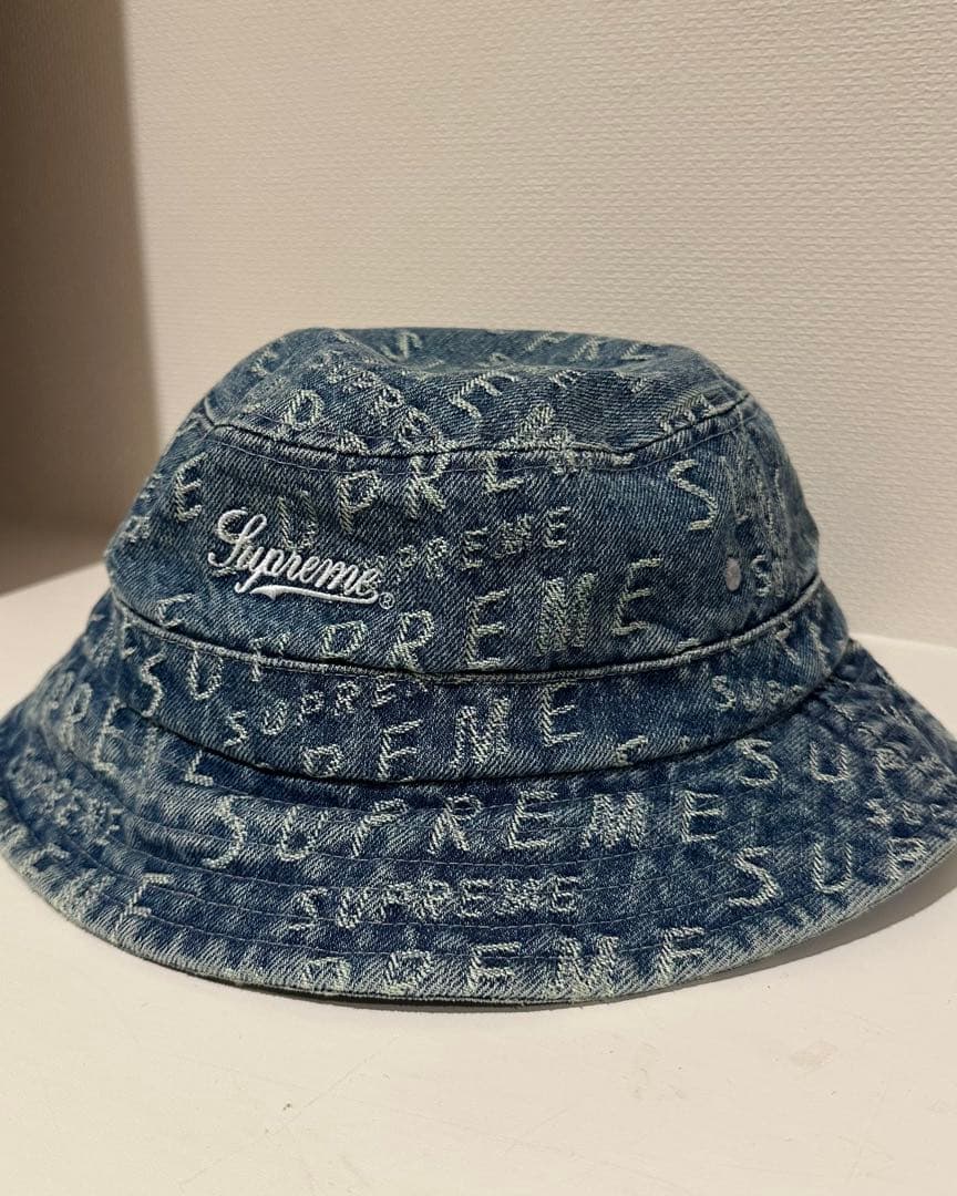 Supreme デニムバケットハット