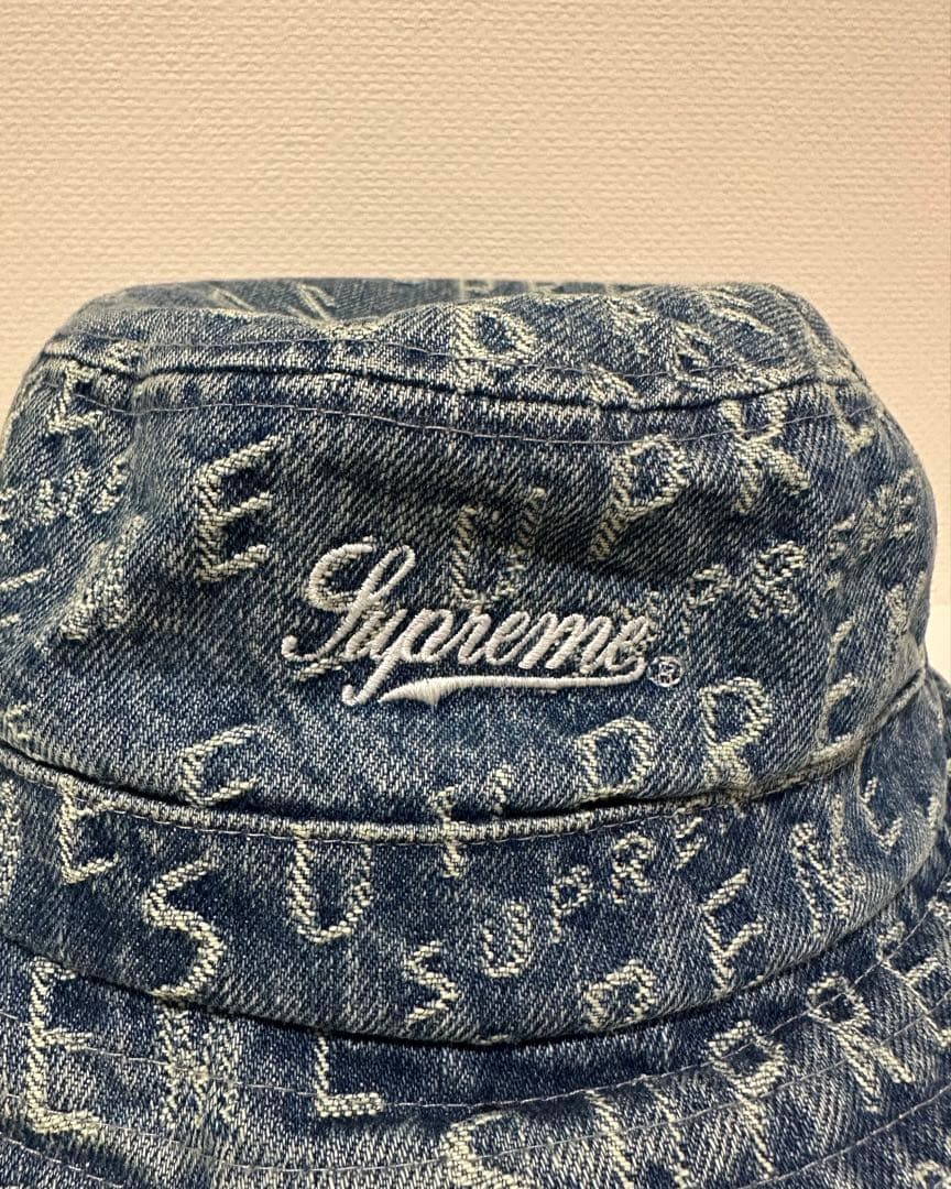 Supreme デニムバケットハット