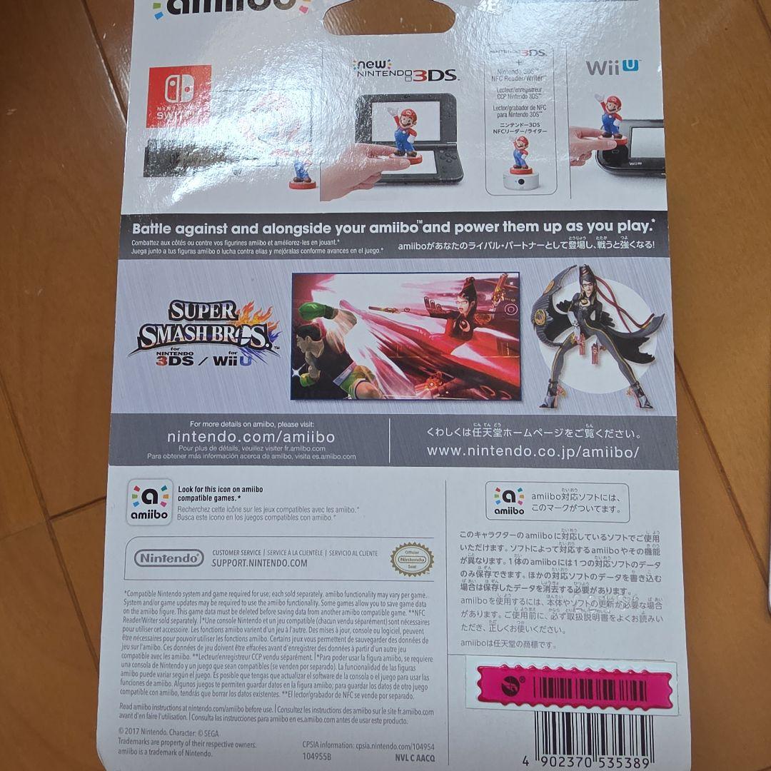 【未開封】アミーボ amiibo ベヨネッタ 2点セット