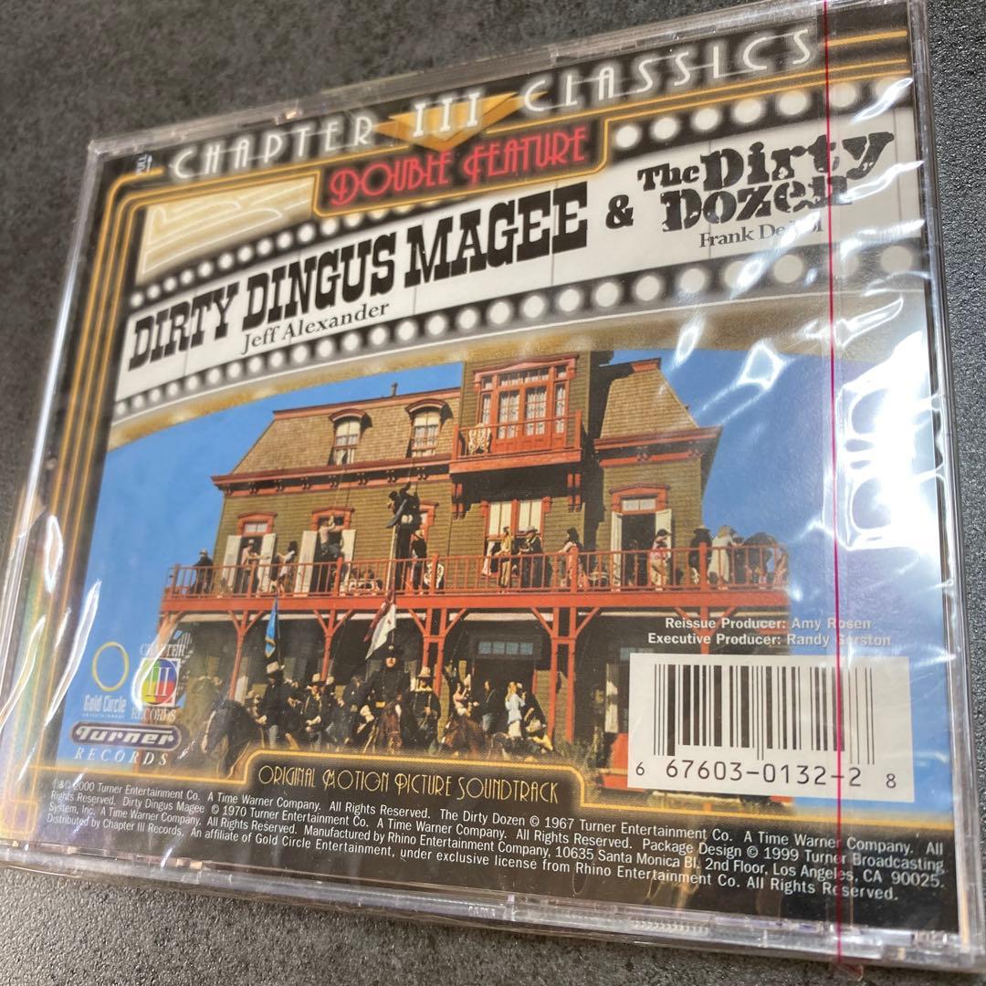 オリジナルサウンドトラックCD「特攻大作戦/大悪党ジンギス・マギー」廃盤