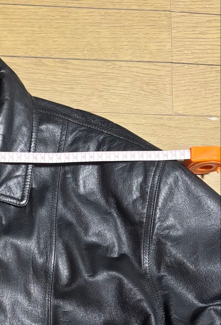 90s レザージャケット　牛革　DURANTE