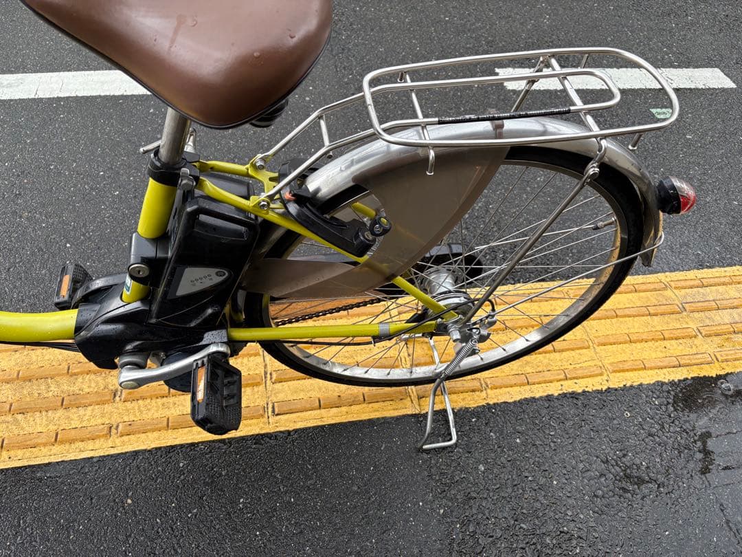 中古Panasonic電動アシスト自転車　13.2Ah4点灯　大阪　092番