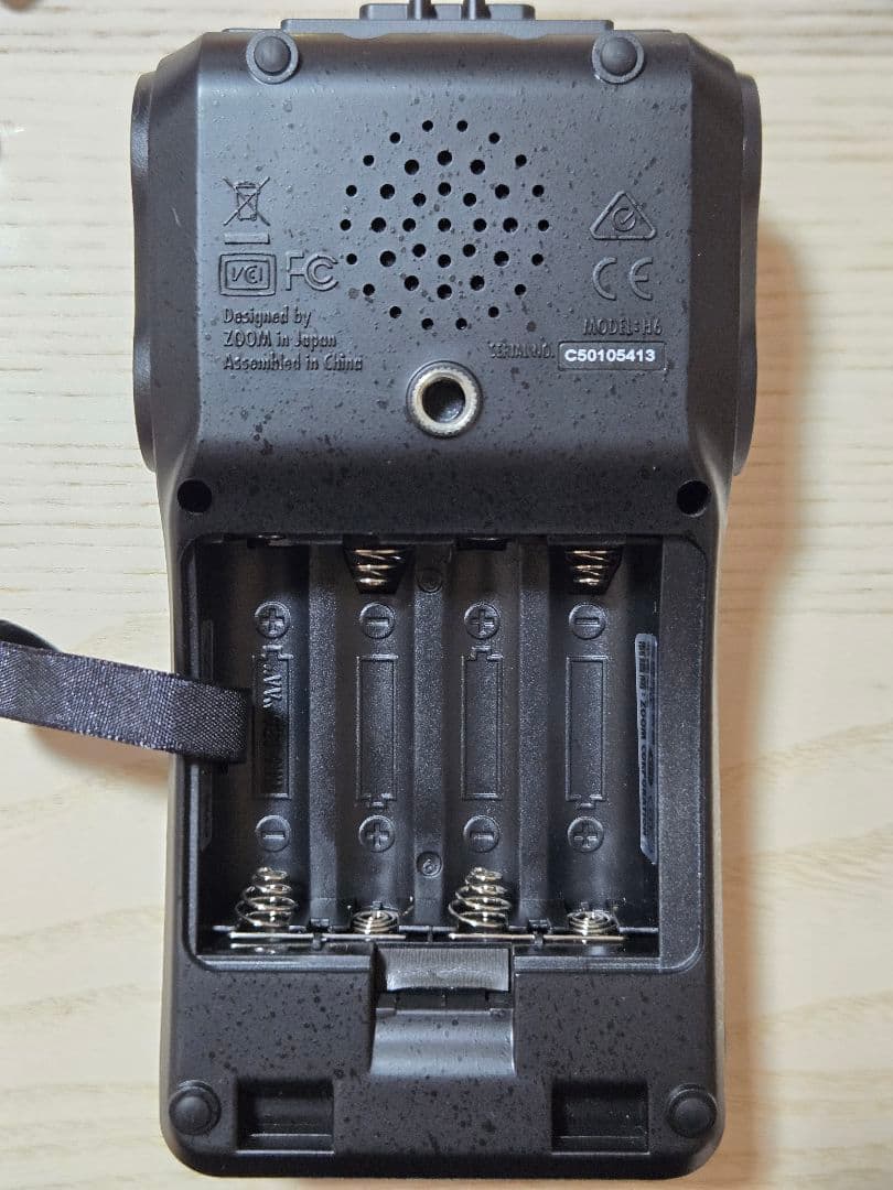 配信機器・PA機器・レコーディング機器 H6/BLK(Handy Recorder)