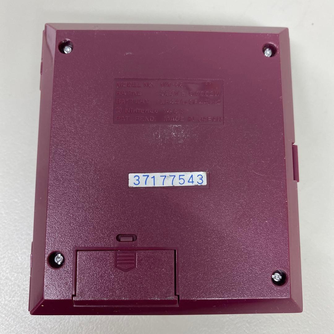 K4844 マリオブラザーズ 任天堂 Nintendo ゲームウォッチ