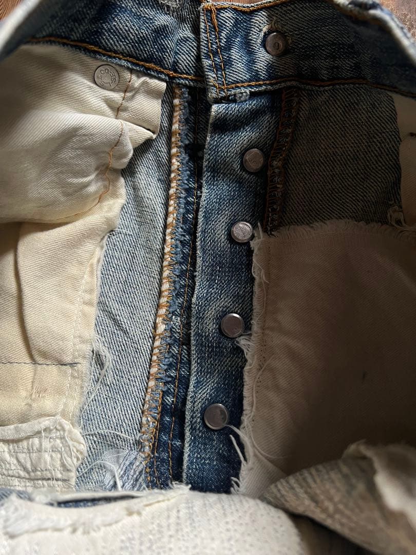 ク*リ様 70s levi's 501 66前期　グランジ 初期スレキスタンプ