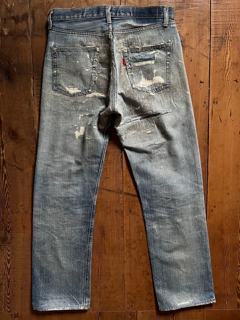 ク*リ様 70s levi's 501 66前期　グランジ 初期スレキスタンプ