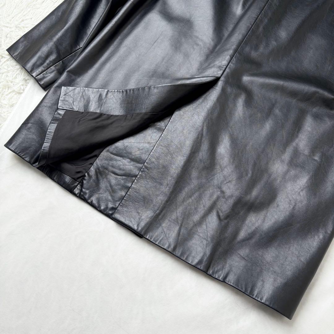 DIOR HOMME 02SS エディ期 レザージャケット 本革 ラム 50
