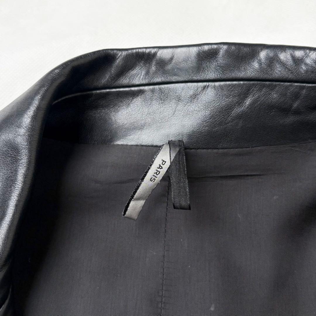 DIOR HOMME 02SS エディ期 レザージャケット 本革 ラム 50