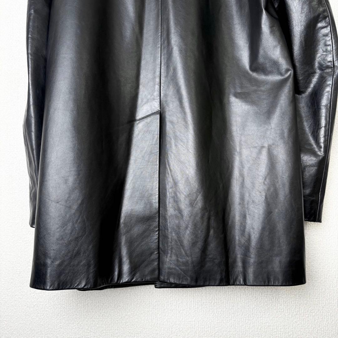 DIOR HOMME 02SS エディ期 レザージャケット 本革 ラム 50