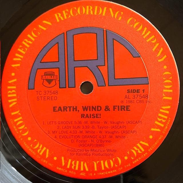 LP アース・ウィンド＆ファイアー 黙示録 TC 37548 帯付 y112