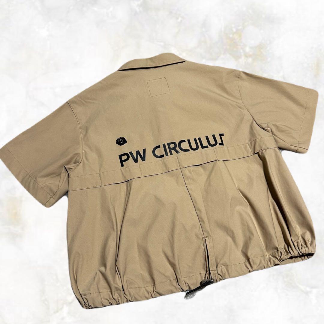 PW CIRCULUS ギャザリング　シャツ　ゴルフウェア　セットアップ　可能