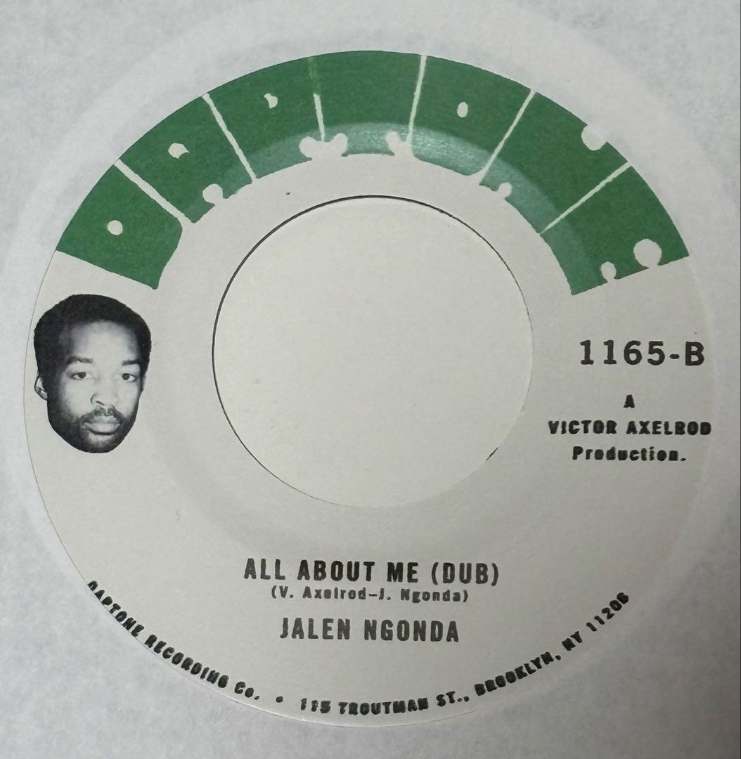 新品7インチ JALEN NGONDA ALL ABOUT ME レゲエ