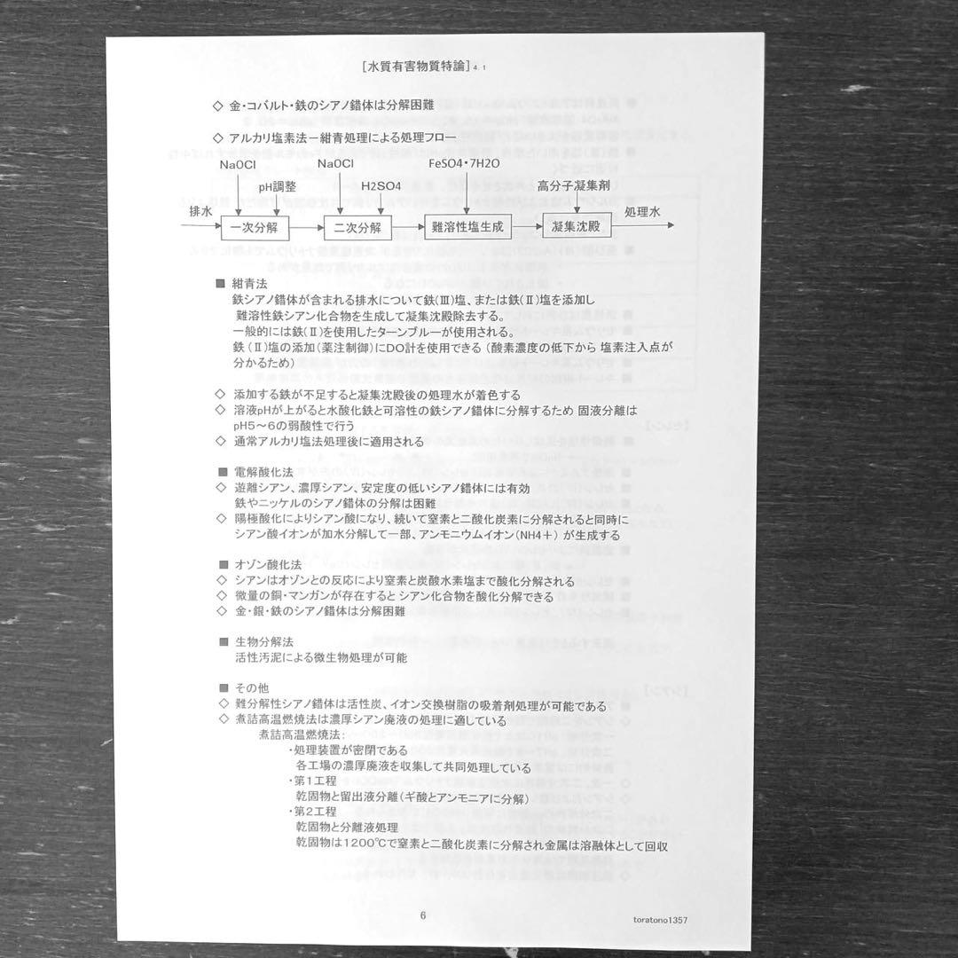 【これだけ合格ノート　水質１種】　公害防止管理者　令和８年用