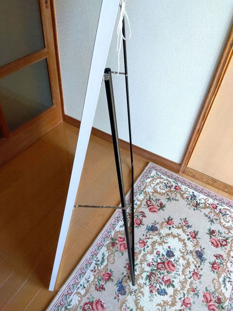スタンドミラー 全身鏡 割れない 軽量 80×160 ダンス 姿見