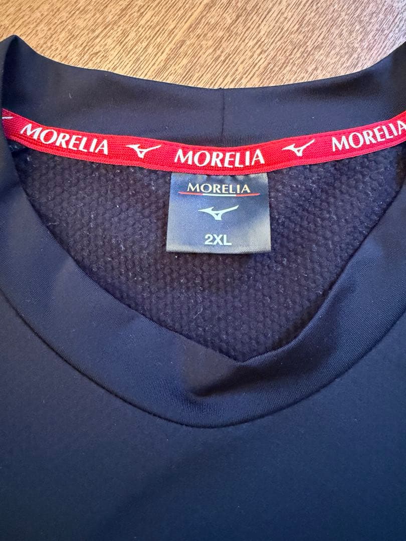 【ミラノ】Mizuno Morelia 長袖　 2XL ブラック　上下