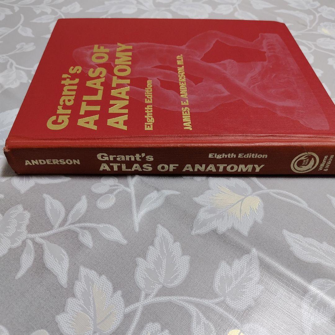 【希少医学専門書】Grant's ATLAS OF ANATOMY 第8版