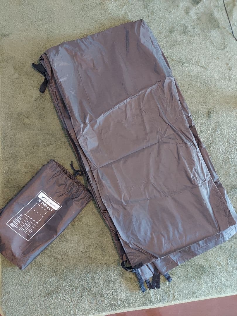 DD TARP 4x4m コヨーテブラウン