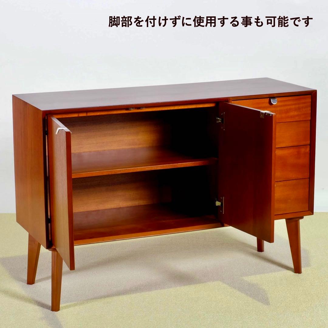 A 新品 北欧 キャビネット リビングボード 収納 本棚