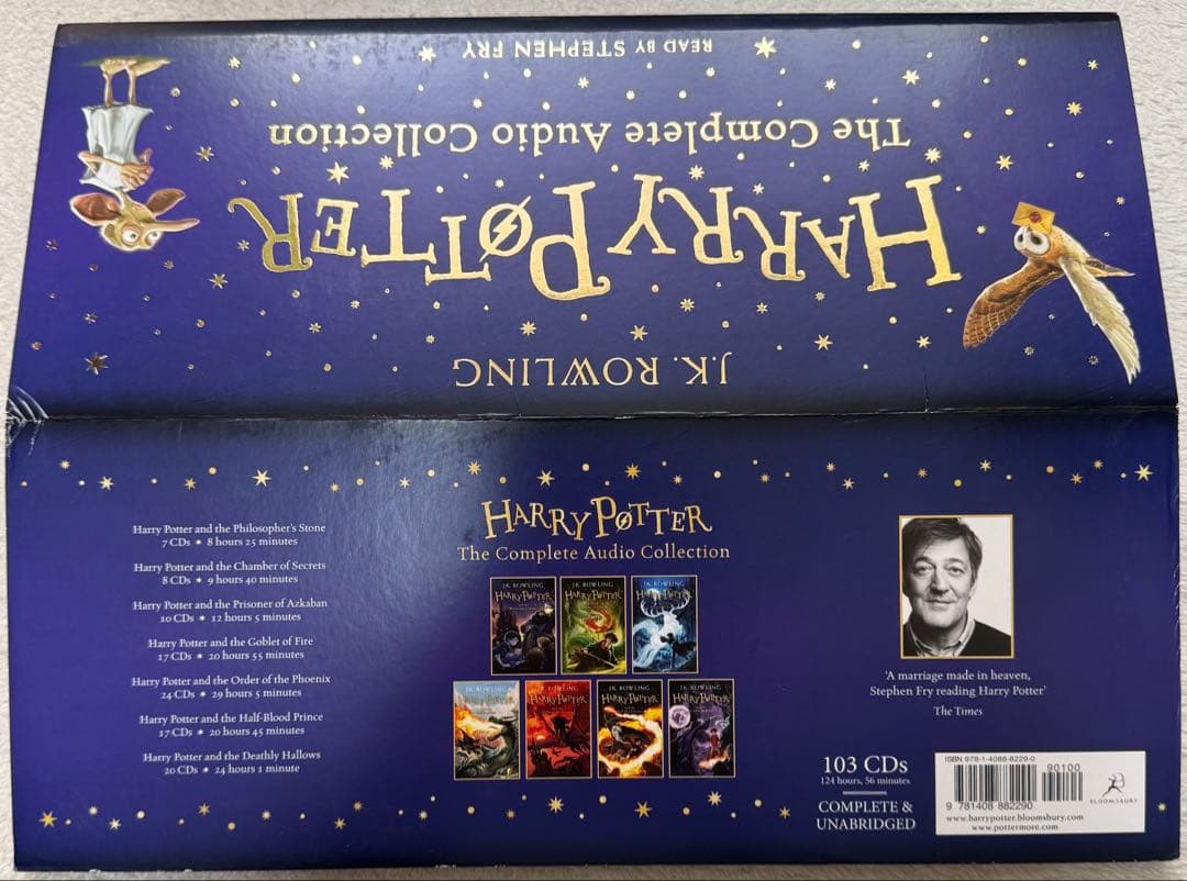 【希少】ハリー・ポッター オーディオブック CD103枚 イギリス英語