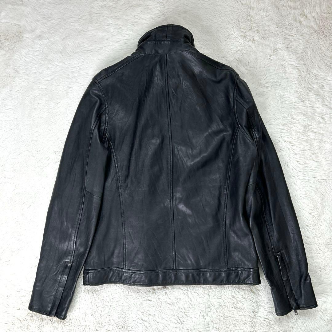 LIUGOO LEATHERS リューグーレザー/羊革 L シングルライダース