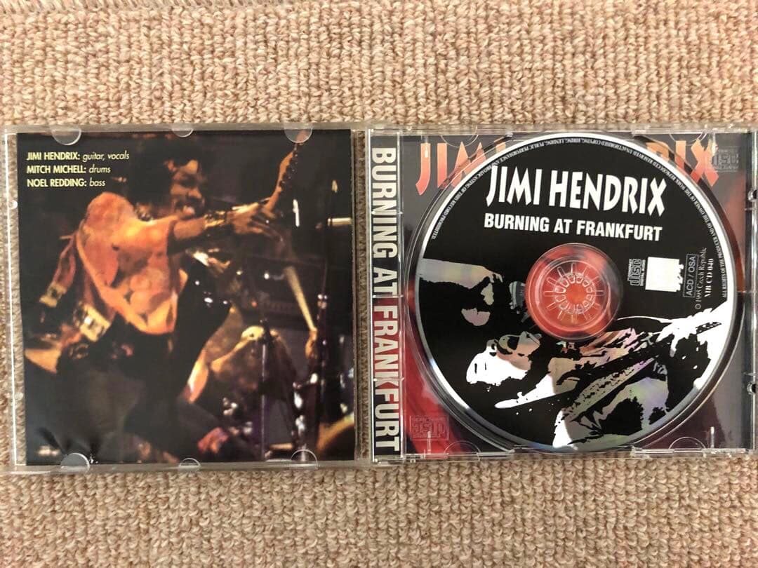 JIMI HENDRIX Midnight Beat レーベル 5タイトル