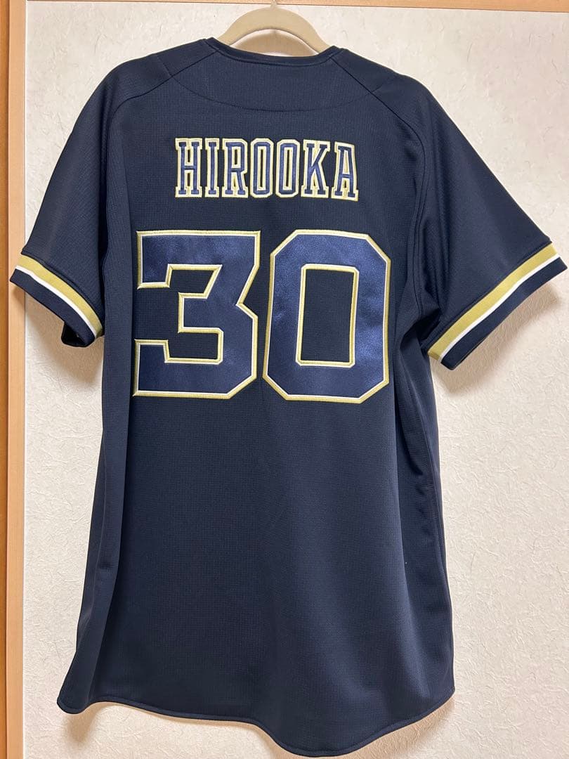 廣岡大志　ビジターユニフォーム　Lサイズ　オリックスバファローズ　新ユニフォーム