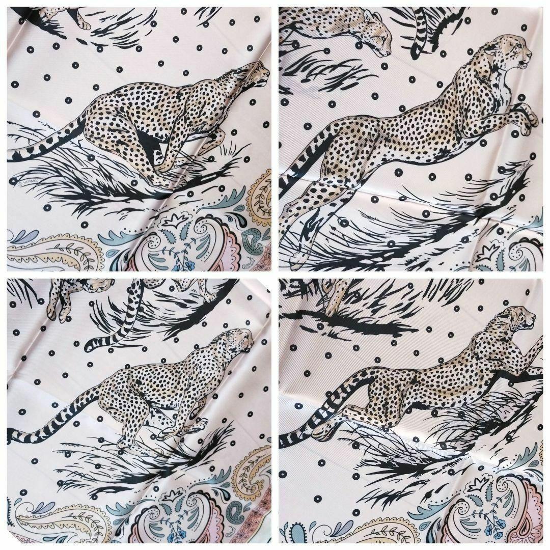 ☘️新品 紙タグ☘️ 現行品　ダブルフェイス　カレ90　チーター
